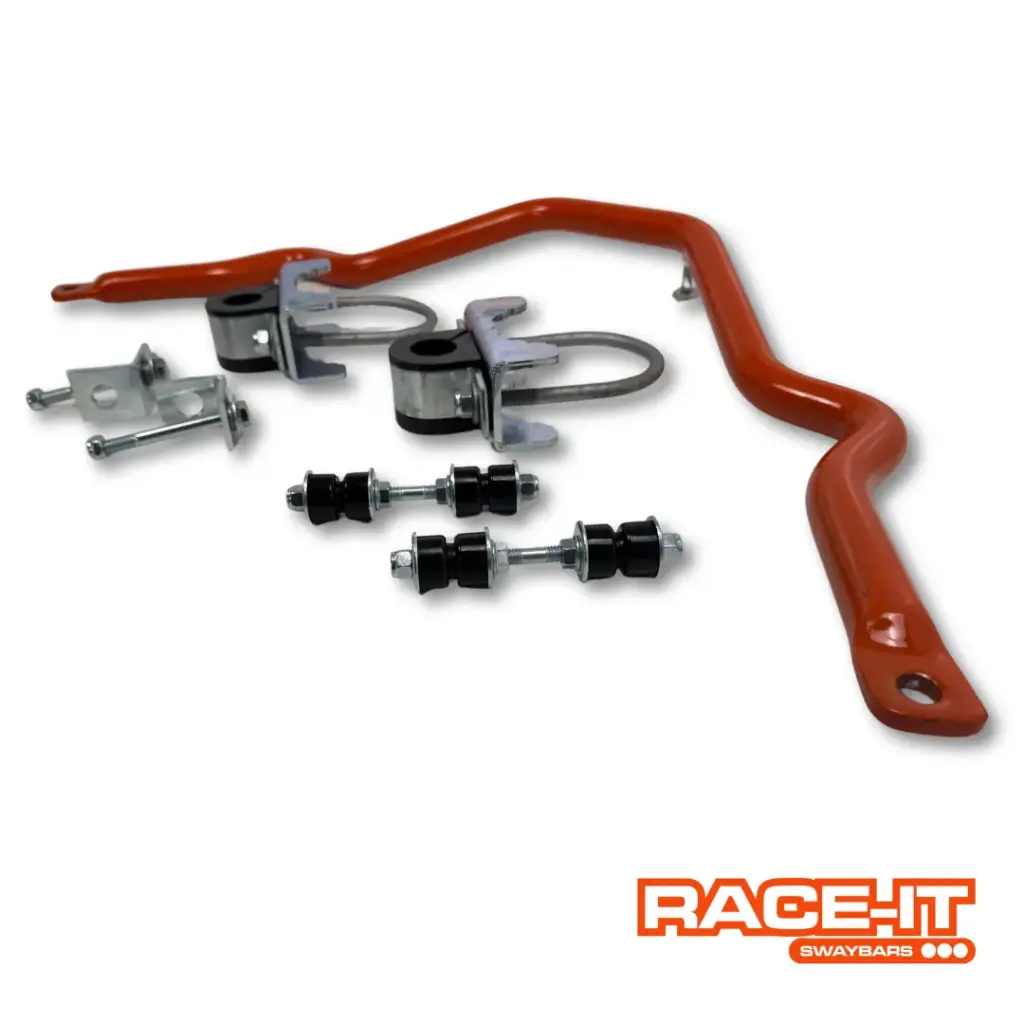 [GT-BR124-33F.BK] Drag Bar Ford Falcon XK XL XM XP XR XT XW XY Inc. Mustang - Rear (Black)